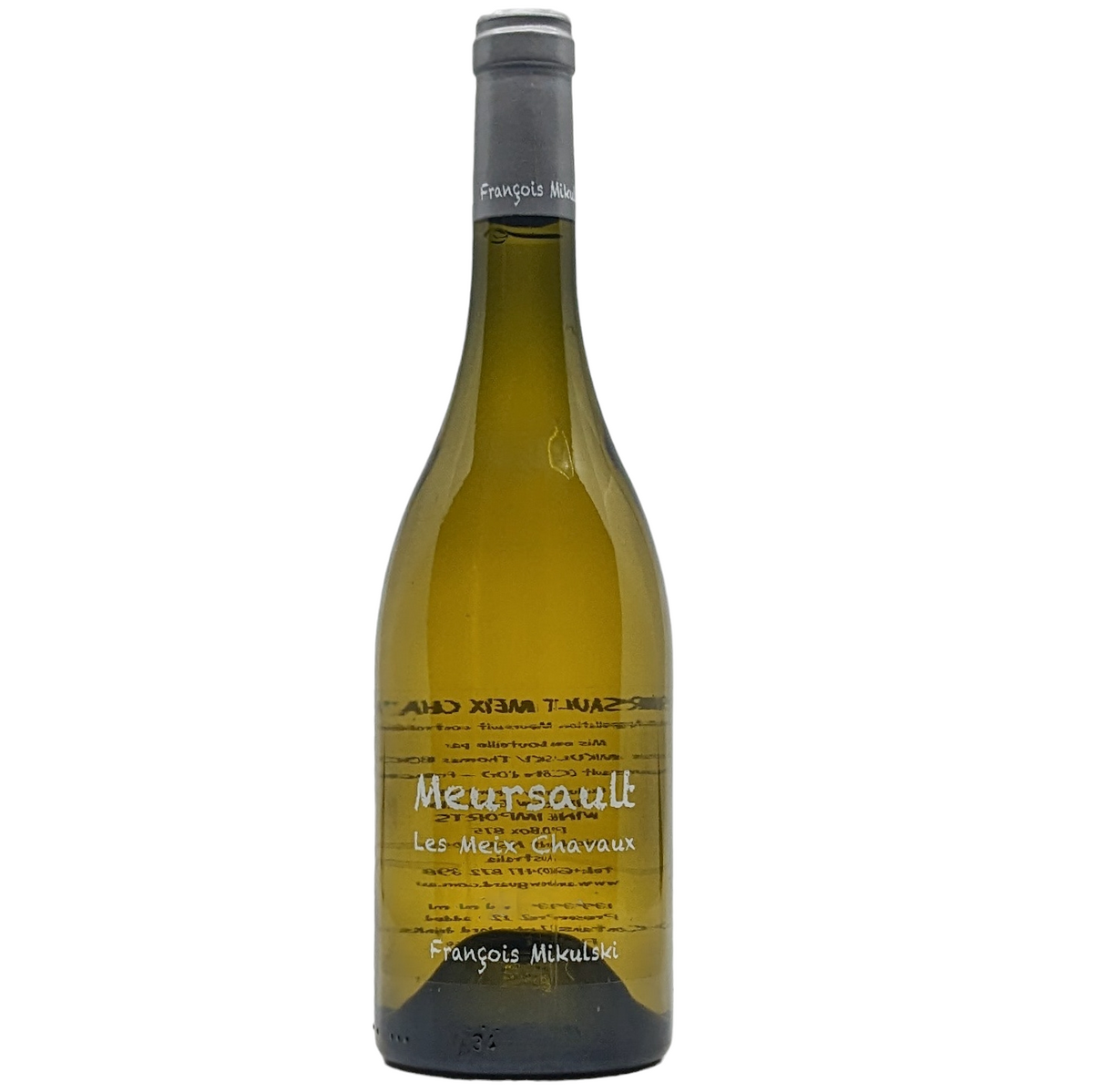 Francois Mikulski Meursault Les Meix Chavaux Blanc 2023
