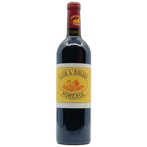Chateau Clos L'Eglise Pomerol Rouge 2012