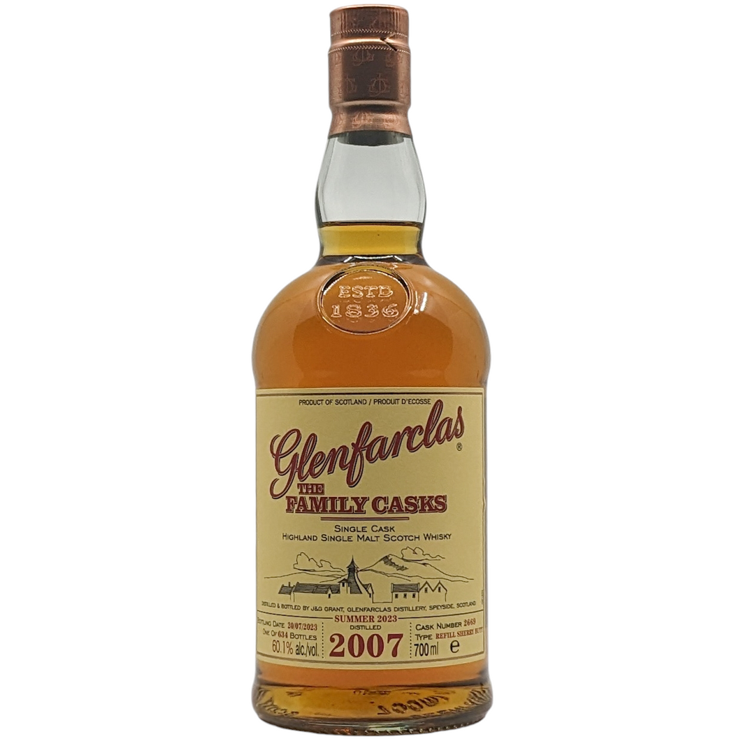 Glenfarclas The Family Casks 2000 Cask Strength Single Malt Scotch Whisky 700ml