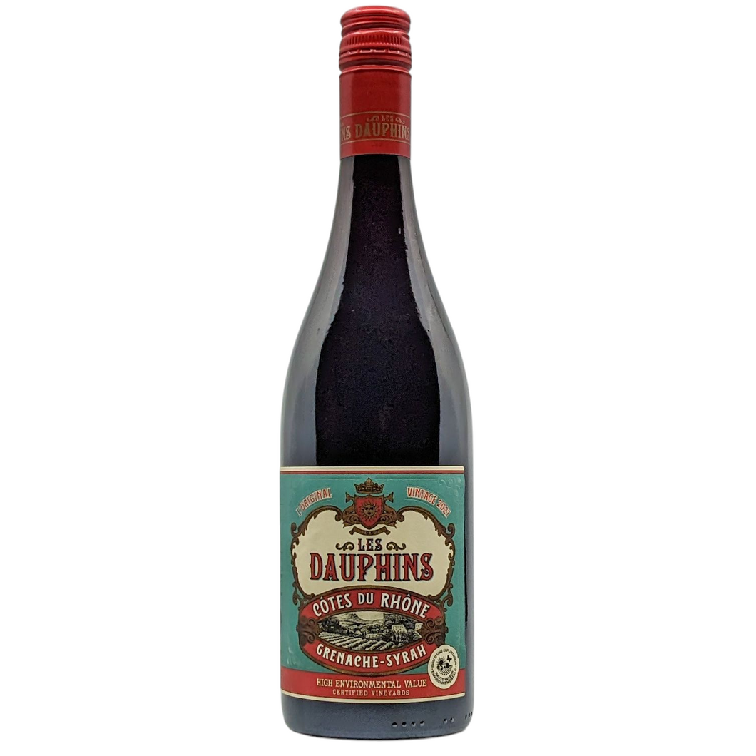 Cellier des Dauphins Les Dauphins Cotes du Rhone Rouge 2021