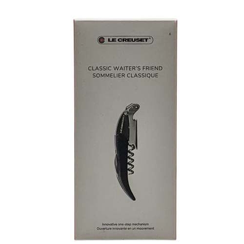 Le Creuset Sommelier Classic Waiters Friend Matt Black Corkscrew