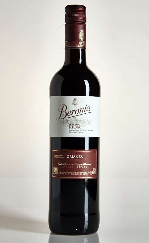 Beronia Rioja Crianza Tempranillo 2012