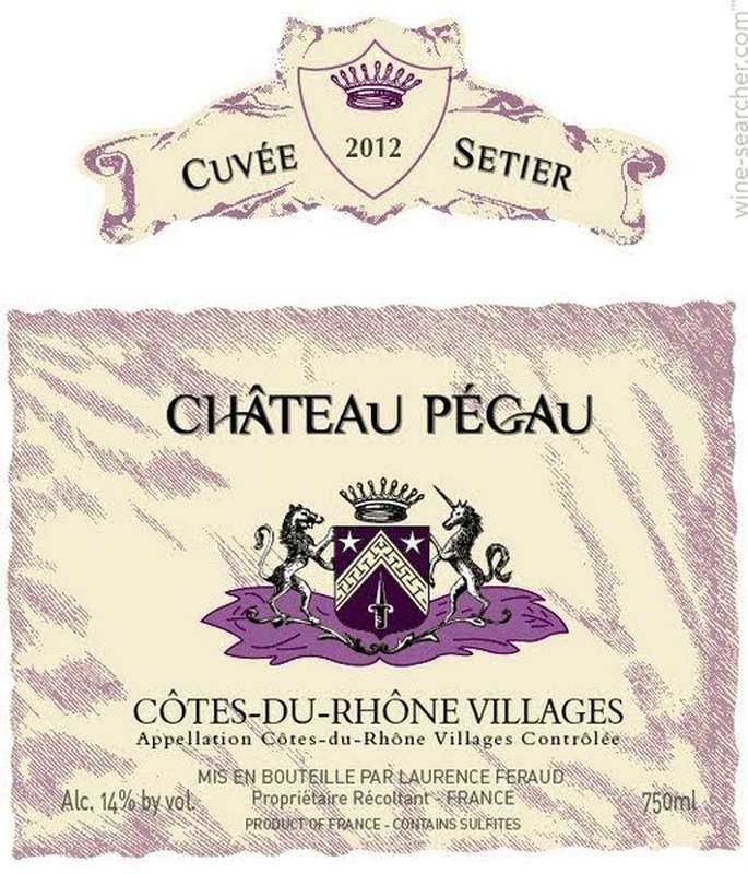 Pegau Cotes du Rhone Setier 2012