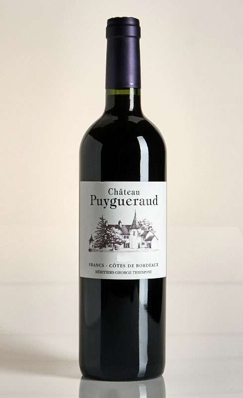 Chateau Puygueraud Cotes de Francs Rouge 2012