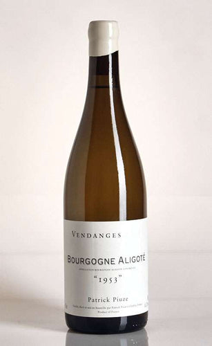 Patrick Piuze Bourgogne Aligote 2018