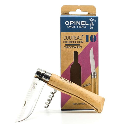 Opinel No 10 Corkscrew Folding Knife