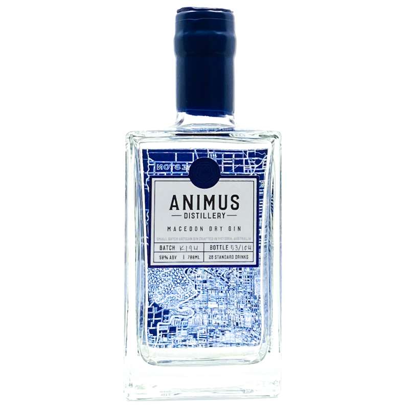 Animus Macedon Classic Dry Gin 700ml