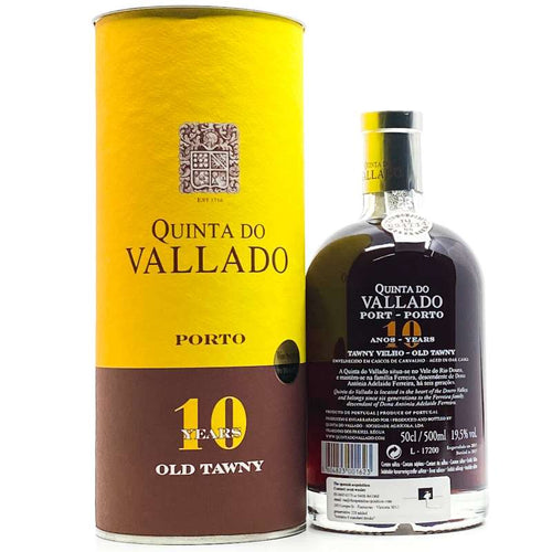 Vallado 10YO Tawny Port 500ml