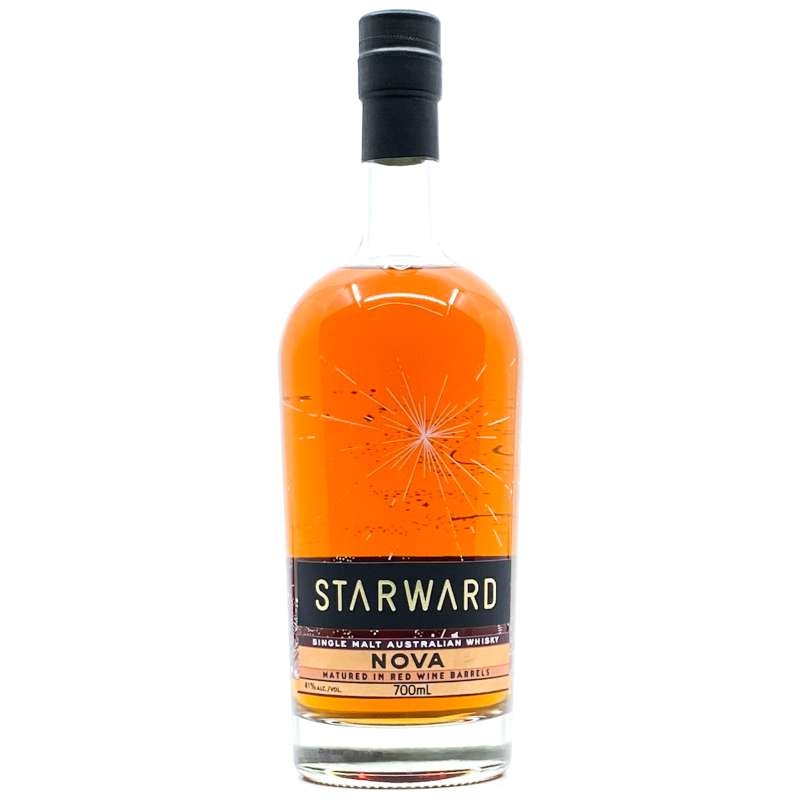 Starward Nova Red Wine Cask Single Malt Australian Whiskey 41% 700ml ...