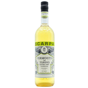 Casa Scarpa Di Torino Non Filtrato Bianco Extra Dry Vermouth 750ml