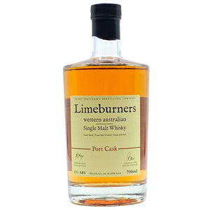 Limeburners Port Cask Single Malt Whiskey 700ml