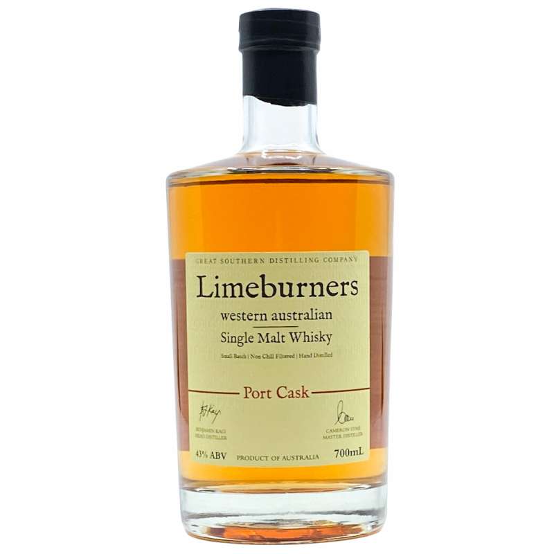 Limeburners Port Cask Single Malt Whiskey 700ml