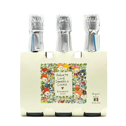 Umberto Luigi Domenico Cosmo Prosecco Extra Dry NV 200ml (3 Pack)