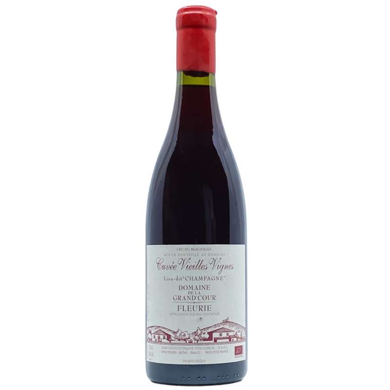 Domaine de la Grand Cour Fleurie Champagne VV Rouge 2022