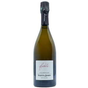 Vouette Sorbee Champagne Fidele Ex Brut Blanc de Noirs NV (R17 Disg Oct 2019)
