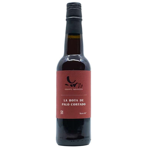 Equipo Navazos 51 La Bota Palo Cortado Viejisimo Bota GF 375ml