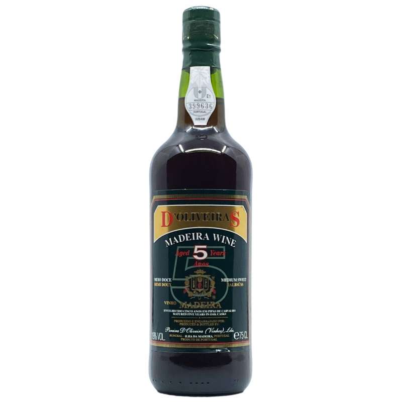 Pereira dOliveira Tinta Negra 5YO Reserve Medium Sweet Madeira 750ml