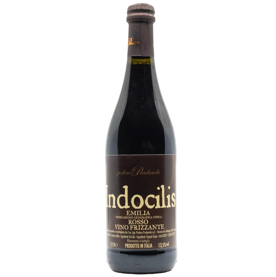 Podere Pradarolo Indocilis Frizzante Rosso 2019 (Preservative Free)