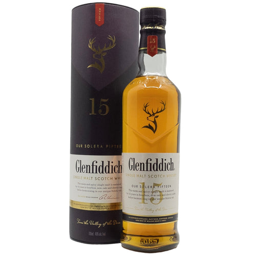 Glenfiddich 15YO Solera Reserve Single Malt Scotch Whisky 700ml