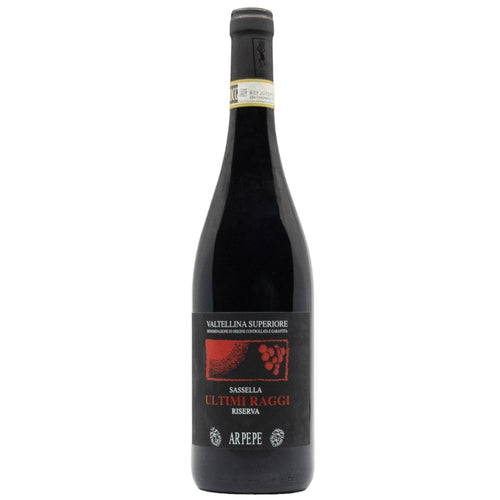 ArPePe Valtellina Superiore Sasella Riserva Ultimi Raggi Rosso 2016