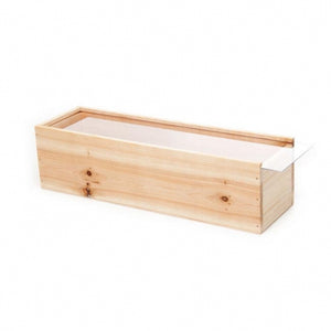 Gift Box Wood Single Acrylic Lid